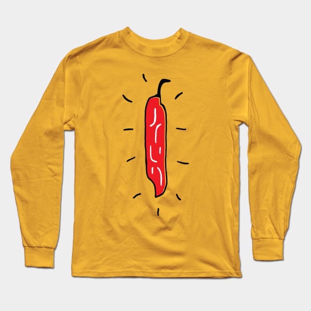 Chipotle Power Long Sleeve T-Shirt by danilocalvache